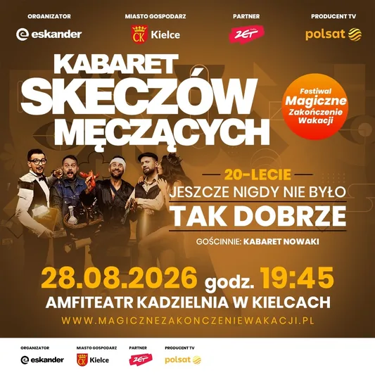 20-lecie: Kabaret Skeczów Męczących - Jeszcze nigdy nie było tak dobrze - rejestracja POLSAT