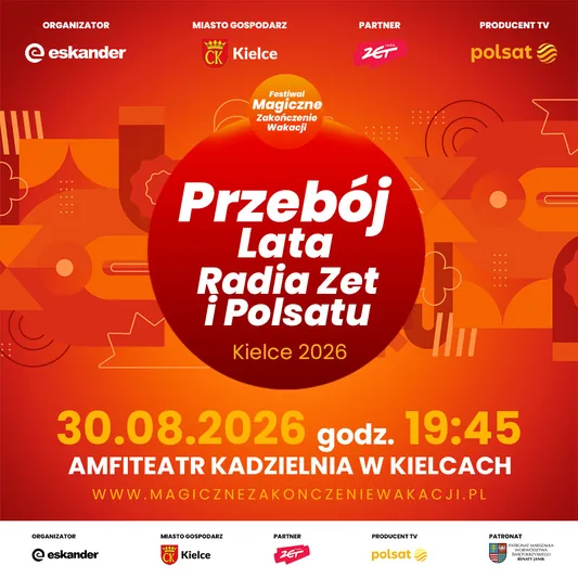 Przebój Lata Radia ZET i Polsatu Kielce 2026 - rejestracja TV POLSAT